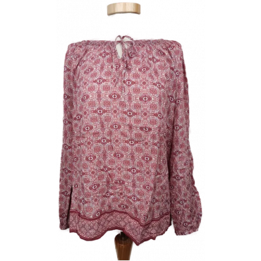 Tom Tailor Damen Blusenshirt mehrfarbig Gr. S