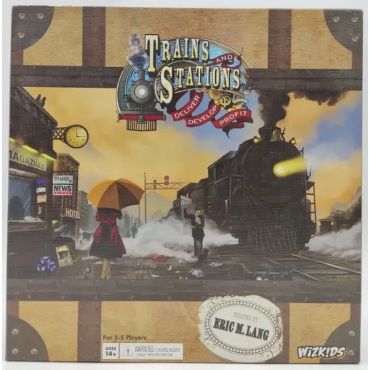 Trains and Stations - Gesellschaftspiel - Wizkids 