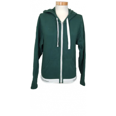 Calvin Klein Damen Kapuzenpullover grün Gr. S