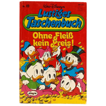 Disney Lustiges Taschenbuch "Ohne Fleiß kein Preis" Nr. 49