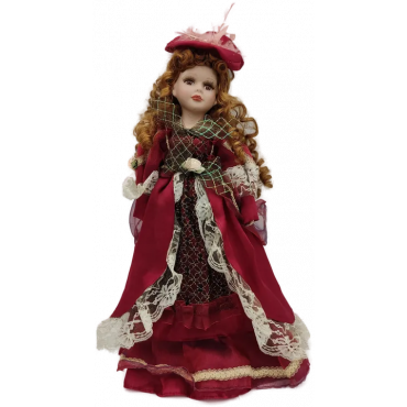 Puppe " Dame" Höhe ca. 45 cm