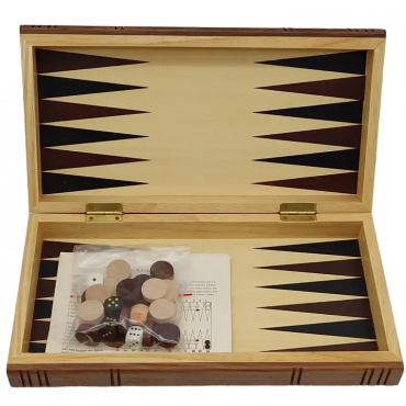 Backgammon aus Holz