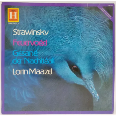 Vinyl LP - Igor Strawinsky, Lorin Maazel - Feuervogel, Gesang der Nachtigall 