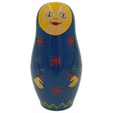 Babuschka/Matroschka - russische Puppen 5 teilig (unvollständig)