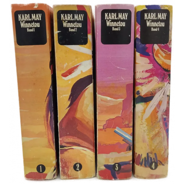Pawlak Verlag Karl May "Winnetou" Set (Band 1 bis 4 )