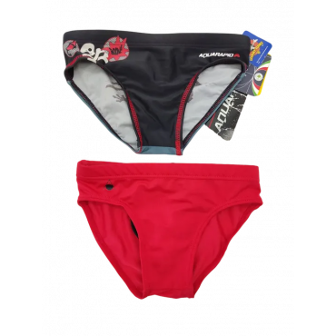AQUARAPID/AQUA SPHERE - Jungen Badehose/Slip - 2 Stück