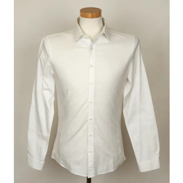 Calvin Klein Herren Hemd weiß Gr. 39