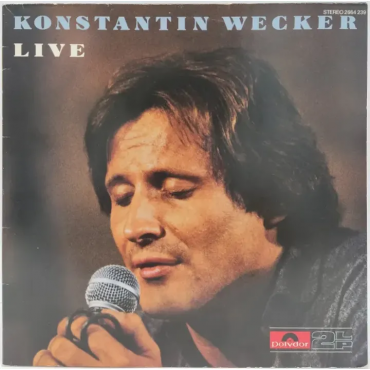 Vinyl LP - Konstantin Wecker - LIVE, 2-LP's 