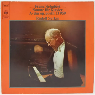 Vinyl LP - Franz Schubert, Rudolf Serkin - Sonate für Klavier A-dur op. posth. D959
