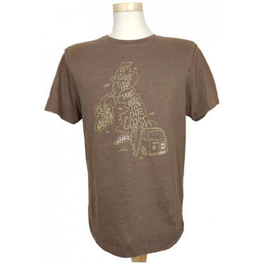 Fat Face Herren T-Shirt braun Gr.M