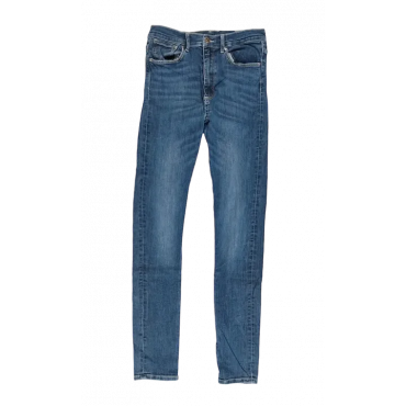 H&M Skinny High Waist Damen Jeans blau - Gr. 29/32 (XS)