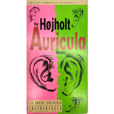 Auricula - Per Højholt, übersetzt von Peter Urban-Halle - Limitierte nummerierte Erstausgabe