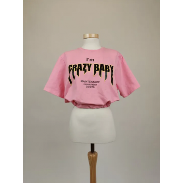 Nikole Collection Damen Sweater rosa Gr.M