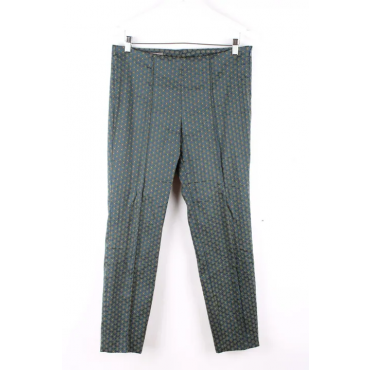 Babäm! - Rene Lezard Damen Hose, petrol/braun - Gr. 38