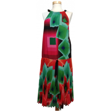 Desigual Damen Kleid schwarz/bunt Gr. 44