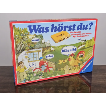 Was hörst du? - Vintage Gesellschaftsspiel - Ravensburger