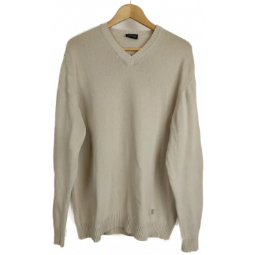 Trussardi Herren Strickpullover beige Gr. XL