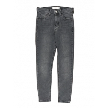 Topshop Damen Jeans anthrazit - Gr. XS