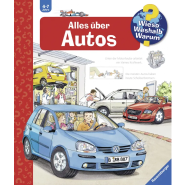Wieso? Weshalb? Warum? Band: 28 Alles über Autos - Ravensburger 