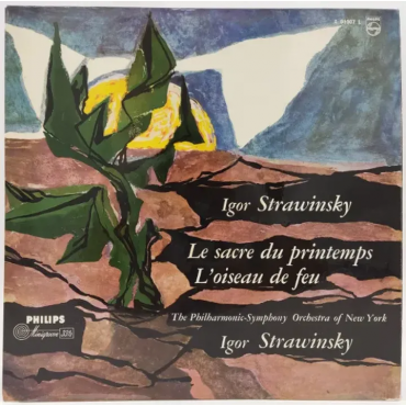 Vinyl LP - Igor Strawinsky - Le sacre du printemps, L'oiseau de feu 