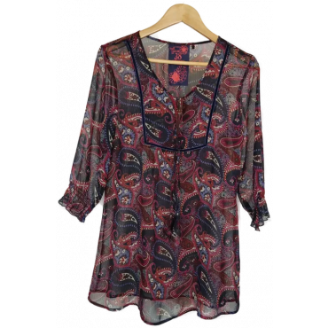 Tom Tailor Damen Bluse gemustert Gr. M