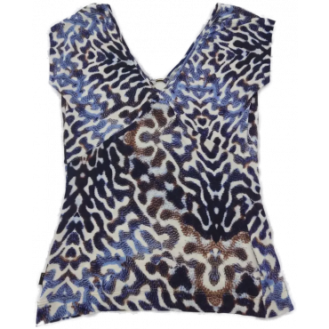 Just Cavalli Damen Shirt animal print Gr. S