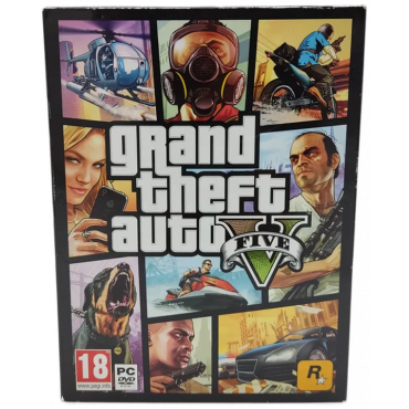 PC Grand Theft Auto V GTA 5 DVD-Box (2015)