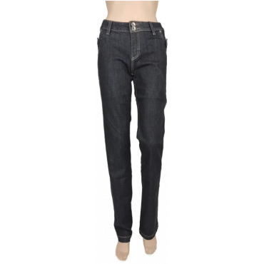 Bulkish Damen Jeans schwarz - Größe DE 34