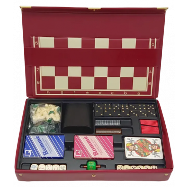 Die große Spiele-Sammlung - Vintage Spielekoffer 