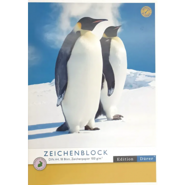 Edition Dürer Zeichenblock DIN A4, 18 Blatt, Zeichenpapier 100 g/m²