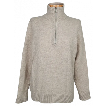 JACK & JONES Premium Damen Wollpullover, beige - Gr. M