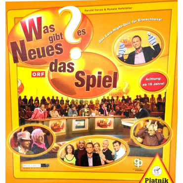 Was gibt es Neues? das Spiel - Gesellschaftsspiel - Piatnik 