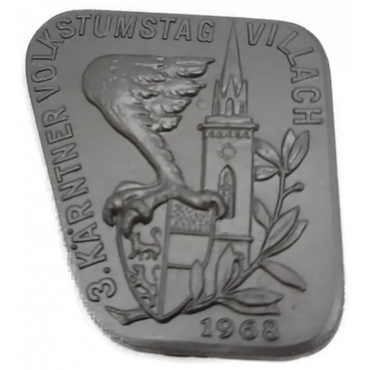 Anstecker " 3. Kärntner Volkstumstag Villach 1968