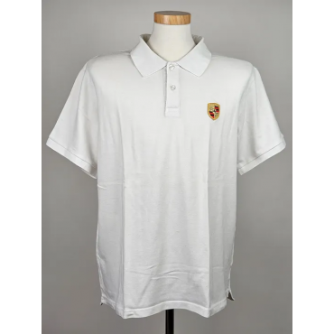 PORSCHE DESIGN Herren Poloshirt, wei&szlig; - Gr. XXL 
