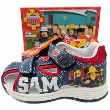 Feuerwehrmann Sam Kinder Sandalen mehrfarbig Gr.23