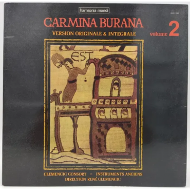 Vinyl LP - Carmina Burana - Version Originale & Integrale Vol. 2