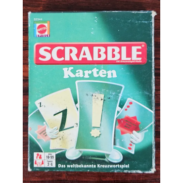 SCRABBLE Karten- Gesellschaftsspiel - MATTEL