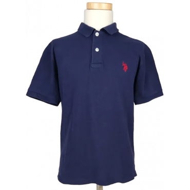 U.S. POLO ASSN Jungen Polo Shirt, marine - Gr. 8