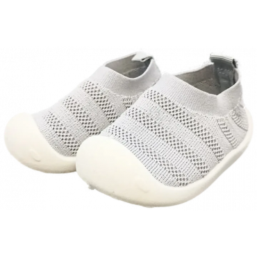 MeinBabylein Barfussschuhe grau Gr. 15