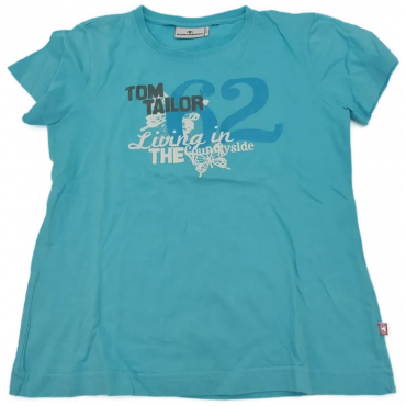 Tom Tailor Kinder Shirt türkis Gr. M (152)