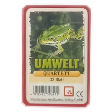 Umwelt Quartett - Kartenspiel (32 Blatt)