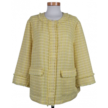 GERRY WEBER Damen Jacke, gelb - Gr. XXL 