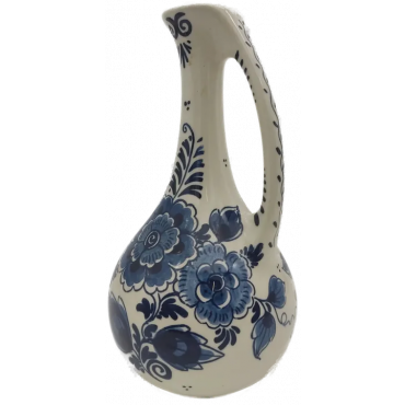 Royal Goudewaagen "Blue Delft" Holland Krug, blaue Blumen Höhe: 22 cm 