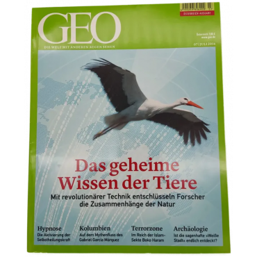 Zeitschrift "Geo - Das Leben mit anderen Augen sehen" 07/2014