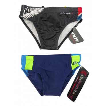 AQUARAPID - Jungen Badehose/Slip - 2 Stück