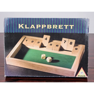 Klappbrett -  Gesellschaftsspiel - Piantik