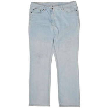 MARCO PECCI Damen Hose, hellblau - Gr. D 42