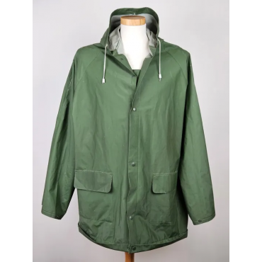 Regenjacke Herren gr&uuml;n - Gr. XL 