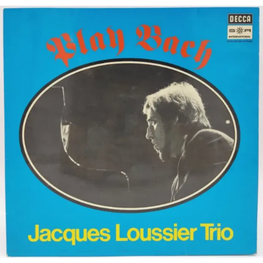 Vinyl LP - Play Bach - Jacques Loussier Trio 