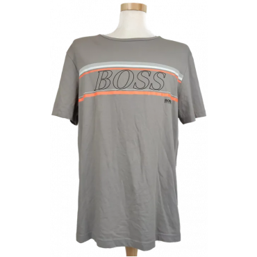 Boss Herren T-Shirt grau Gr. XXL